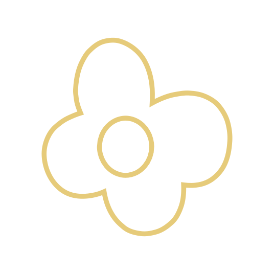 Blomst 1 - Gul