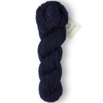 Isager Aran Tweed Navy
