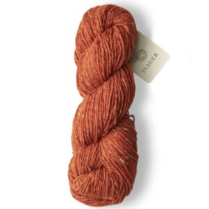 Isager Aran Tweed Red