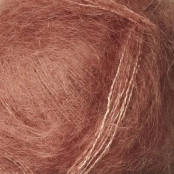 Isager Silk Mohair - 28 (rød)