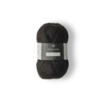 Isager Silk Mohair farge 30 svart- ren silkemohair - hos Fru Kvist, sammen med resten av Isagers flotte garnkvaliteter