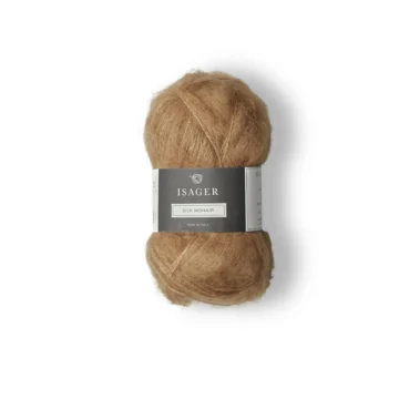 Isager Silk Mohair farge 63- ren silkemohair - hos Fru Kvist, sammen med resten av Isagers flotte garnkvaliteter