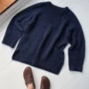 Oktober genser - october sweater -oktobergenser av PetiteKnit får du som garnpakke hos Fru Kvist i Oslo