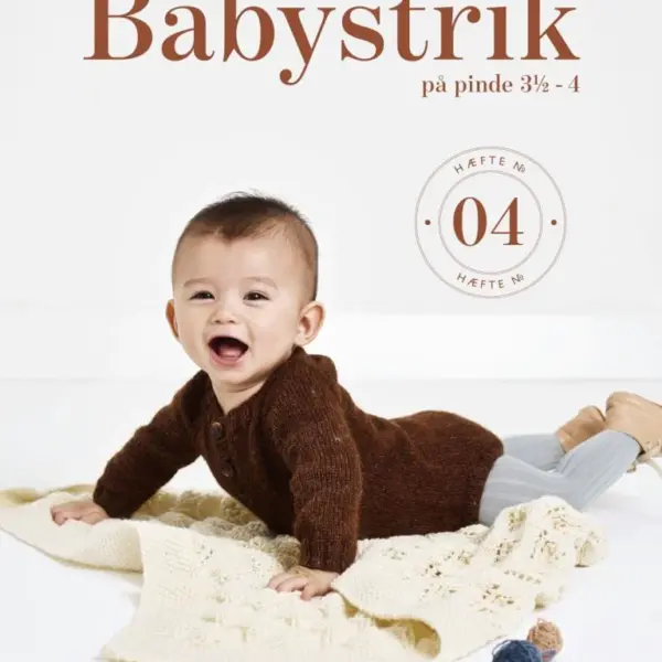 Babystrikk på pinne 3.5 - 4 (hefte 4) av Lene Holme Samsøe