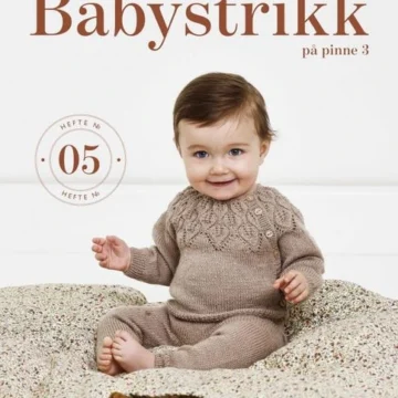 Babystrikk på pinne 3 (hefte 5) av Lene Holme Samsøe