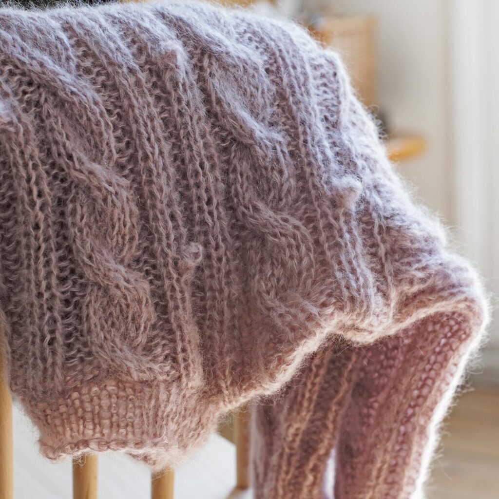Kort mohairsweater - Bilde 4