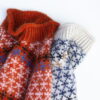 coloured crosses av Anne Ventzel av originalt garnvalg av designeren - garnpakke
