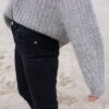 Ribbed jumper av Anne Ventzel av originalt garnvalg av designeren - garnpakke