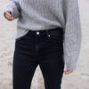 Ribbed jumper av Anne Ventzel av originalt garnvalg av designeren - garnpakke