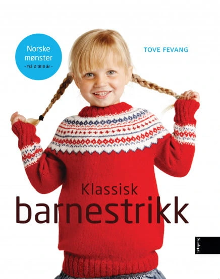 Klassisk barnestrikk av Tove Fevang
