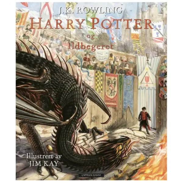 Harry Potter og Ildbegeret (illustrert) - J. K. Rowling