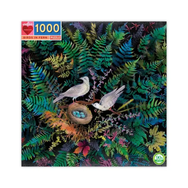 Puslespill Fuglerede - 1000 brikker