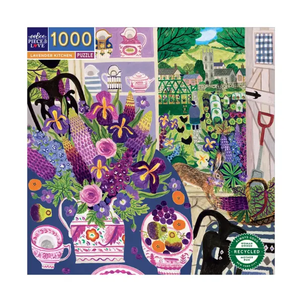 Puslespill Lavender Kitchen - 1000 brikker
