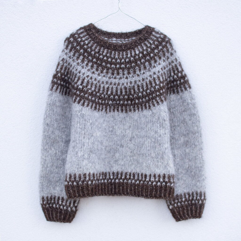 Badger Sweater av Anne Ventzel - Garnpakke barnemodell