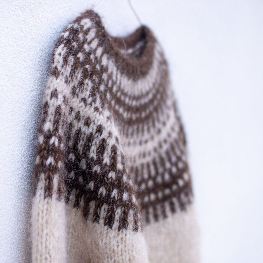 Badger Sweater av Anne Ventzel - Garnpakke barnemodell