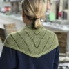Fru Kvist Bandana - garnpakke i ITO garn design Merete Norheim hos Fru Kvist - lite strikket sjal