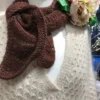 Fru Kvist bandada på Anne Ventzels Cardi V-neck