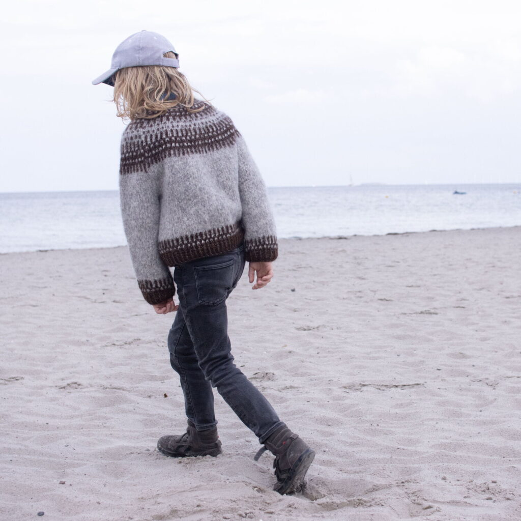 Badger Sweater av Anne Ventzel - Garnpakke barnemodell