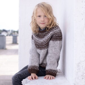 Badger Sweater av Anne Ventzel - Garnpakke barnemodell