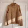 Zipper Sweater – My Size av PetiteKnit - Garnpakke får du hos Fru Kvist i Peruvian fra Filcolana. Nydelig ull som ikke klør.