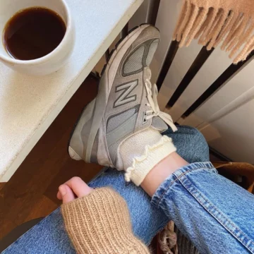 ruffle socks petiteknit rysjesokker strikkesokker arwetta frukvist.no
