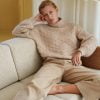 Texture Sweater av Helga Isager - Garnpakke ull/alpakka