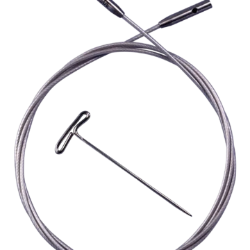 ChiaoGoo SWIV360 Silver Cable Small (S)