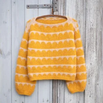 Robinia sweater av Anne Ventzel - garnpakke hos Fru Kvist