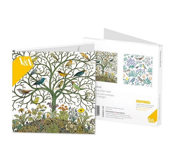 Notecards - Voysey Birds