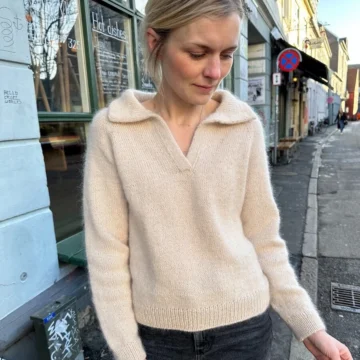 Elisabeth Blouse av PeteteKnit hos Fru Kvist - garnpakke i Pernilla fra Filcolana