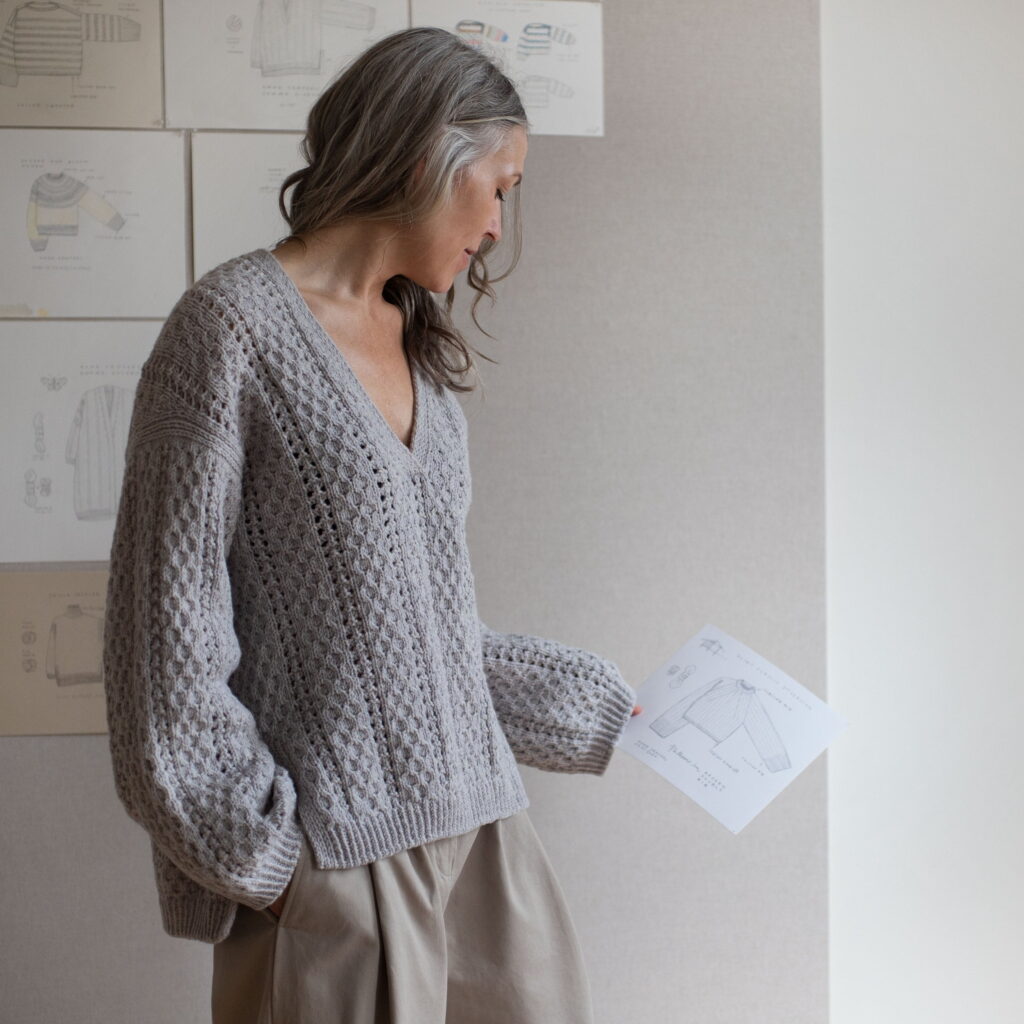 Comma V-neck av Anne Ventzel