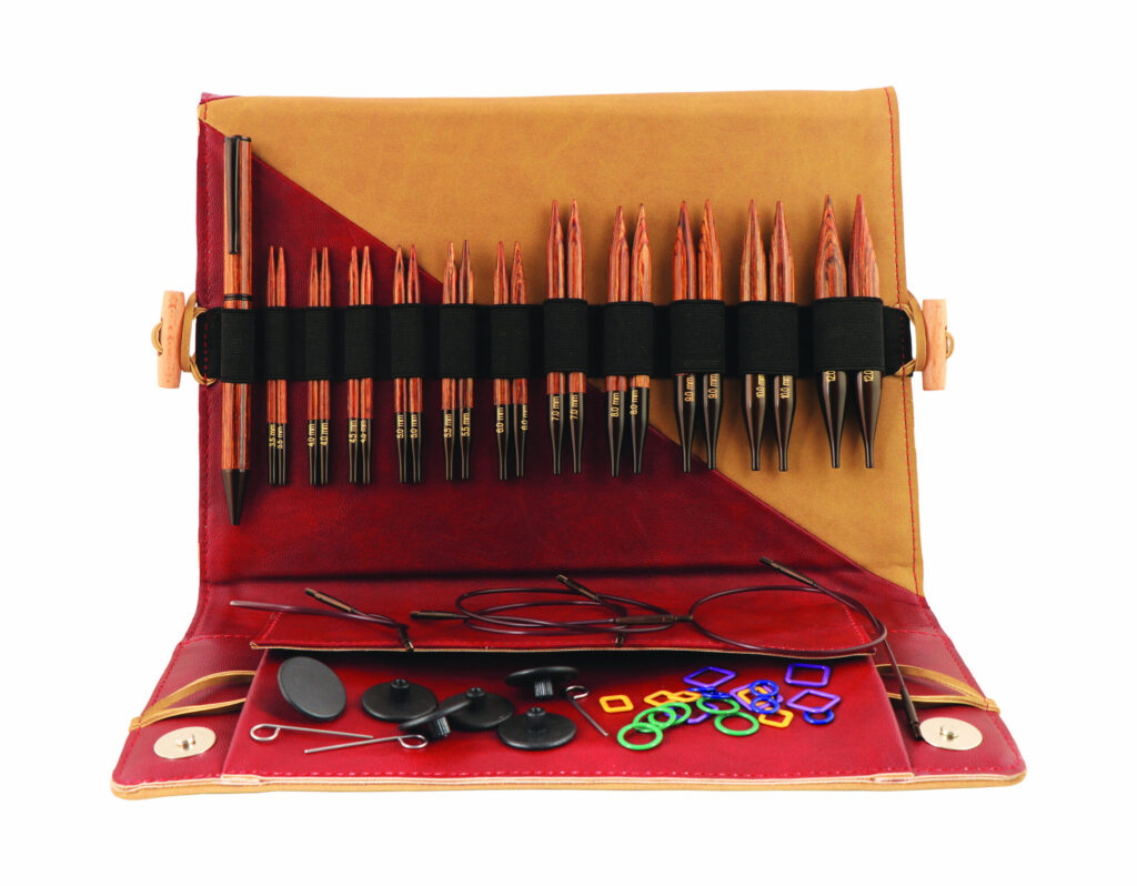 KnitPro Ginger korte Utskiftbare strikkepinner - 3.5 - 12.0 mm - Bilde 3