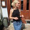 Audrey Top av PetiteKnit - Garnpakke i originalgarn Isager Hør Organic