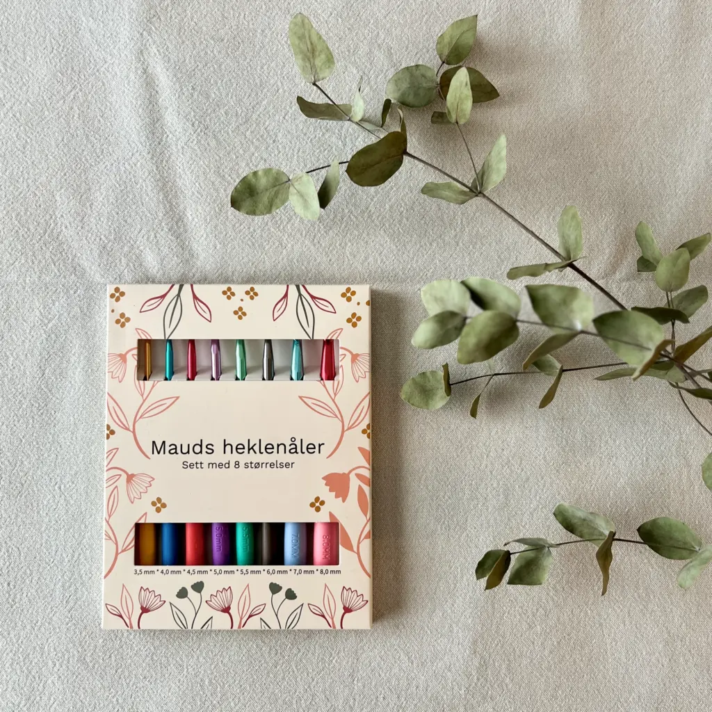 Mauds Heklenåler - Sett med 8 størrelser - Bilde 6