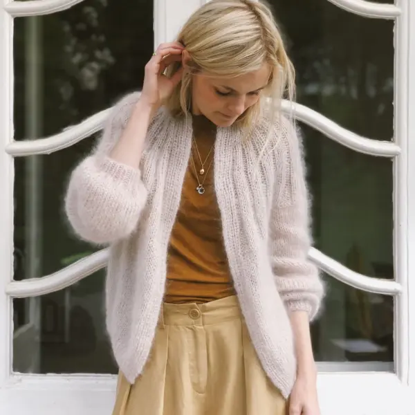 Sunday Cardigan Mohair Edition av PetiteKnit