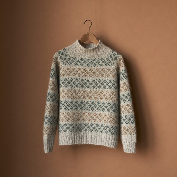 skanseparken, susie haumann, strikk til vinter, highland, silk mohair, isager