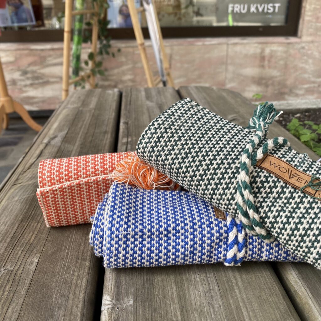 Woven Mappe til strømpepinner