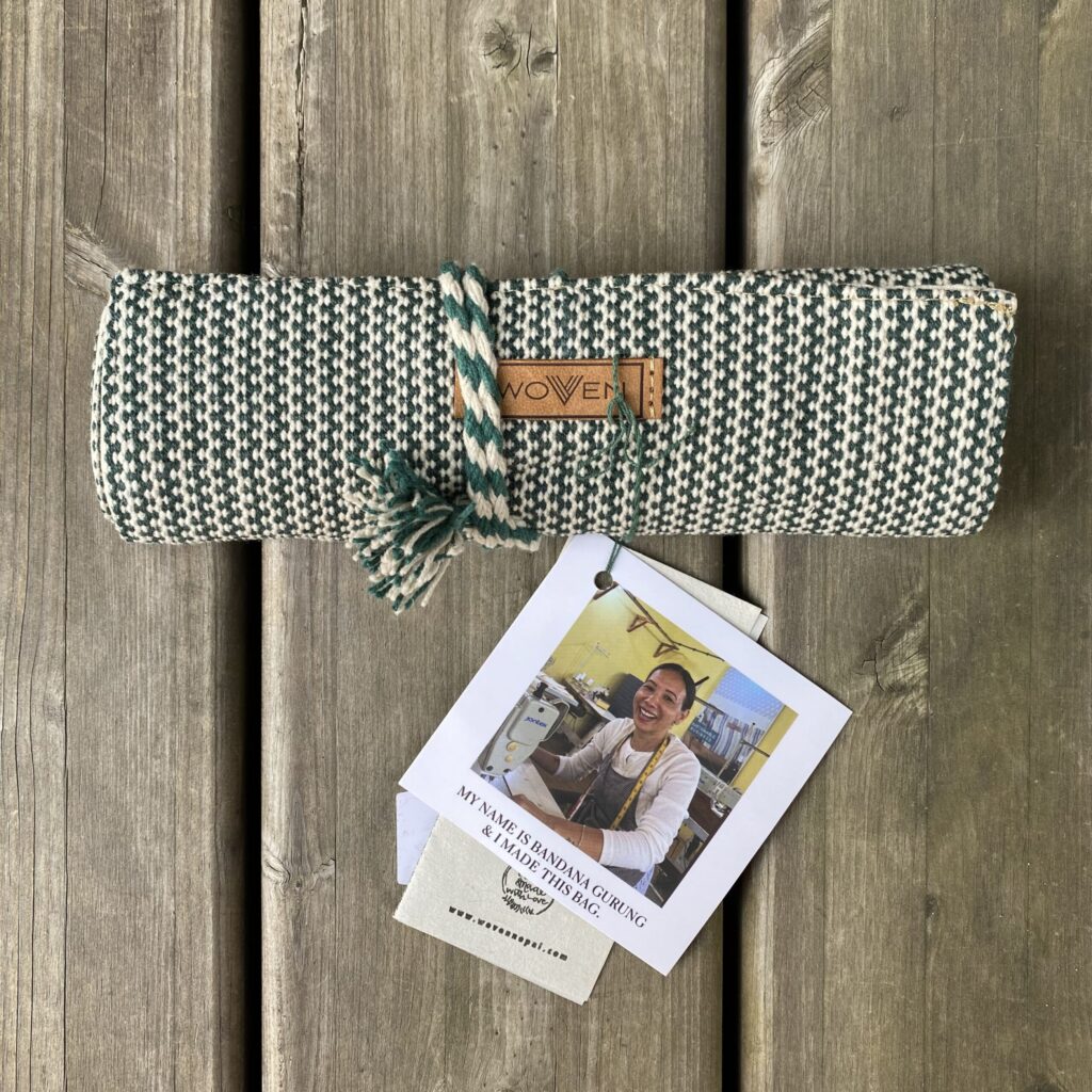 Woven Mappe til strømpepinner - Bilde 5