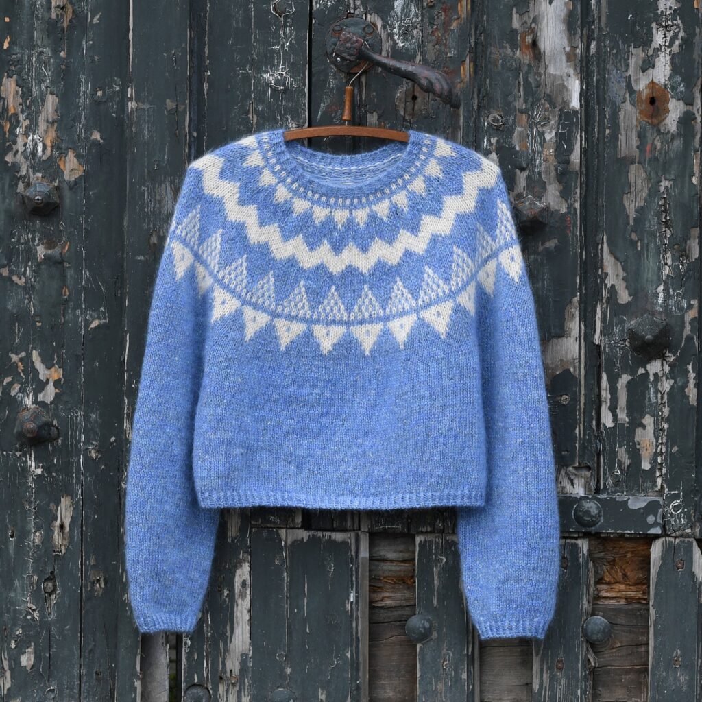 Selene sweater Anne Ventzel garnpakke hos Fru Kvist