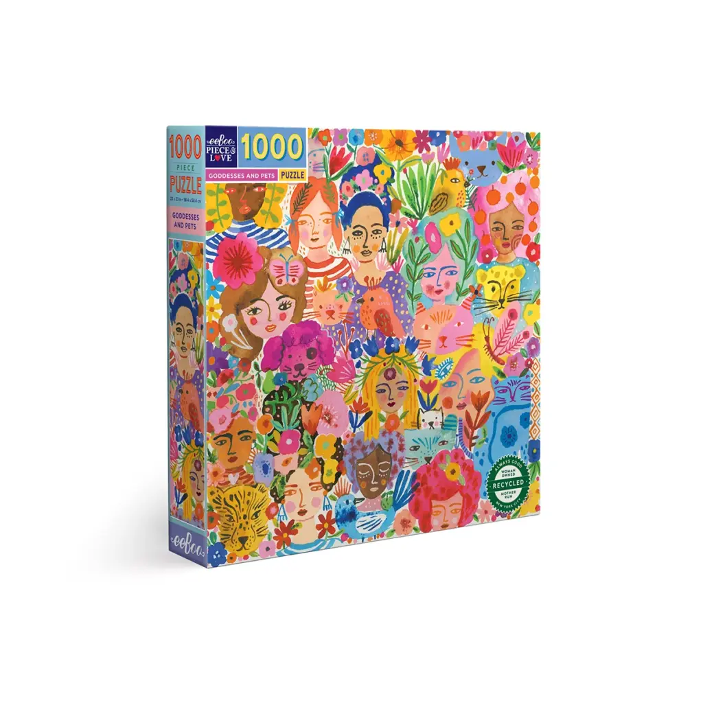 Puslespill Goddesses and Pets - 1000 brikker - Bilde 2