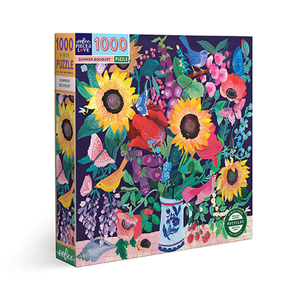 Puslespill Summer Bouquet - 1000 brikker