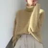 waffle_loop_roll-neck sweater other_loops hos frukvist.no isager tweed og silk mohair