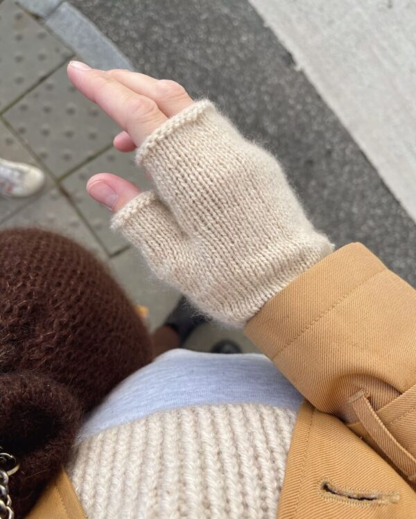 penny gloves petiteknit votter pulsvanter garnpakke kasjmir alpakka frukvist.no