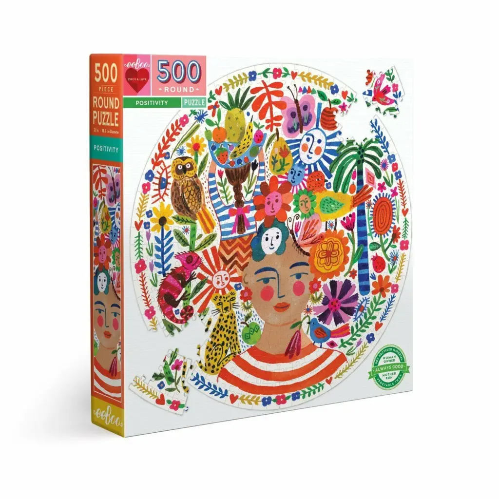 Puslespill Positivity - 500 brikker - Bilde 3
