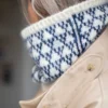 Spot cowl Anne Ventzel, garnpakke i garn fra Isager hos frukvist.no