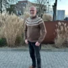 Celeste Sweater Man Mønsterstrikk strikkegenser herre PetiteKnit frukvist.no