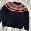 Celeste Sweater Man Mønsterstrikk strikkegenser herre PetiteKnit frukvist.no