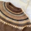Celeste Sweater Man Mønsterstrikk strikkegenser herre PetiteKnit frukvist.no
