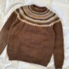 Celeste Sweater Man Mønsterstrikk strikkegenser herre PetiteKnit frukvist.no