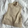 lulu slipover petiteknit filcolana peruvian highland wool strikkevest vest frukvist.no